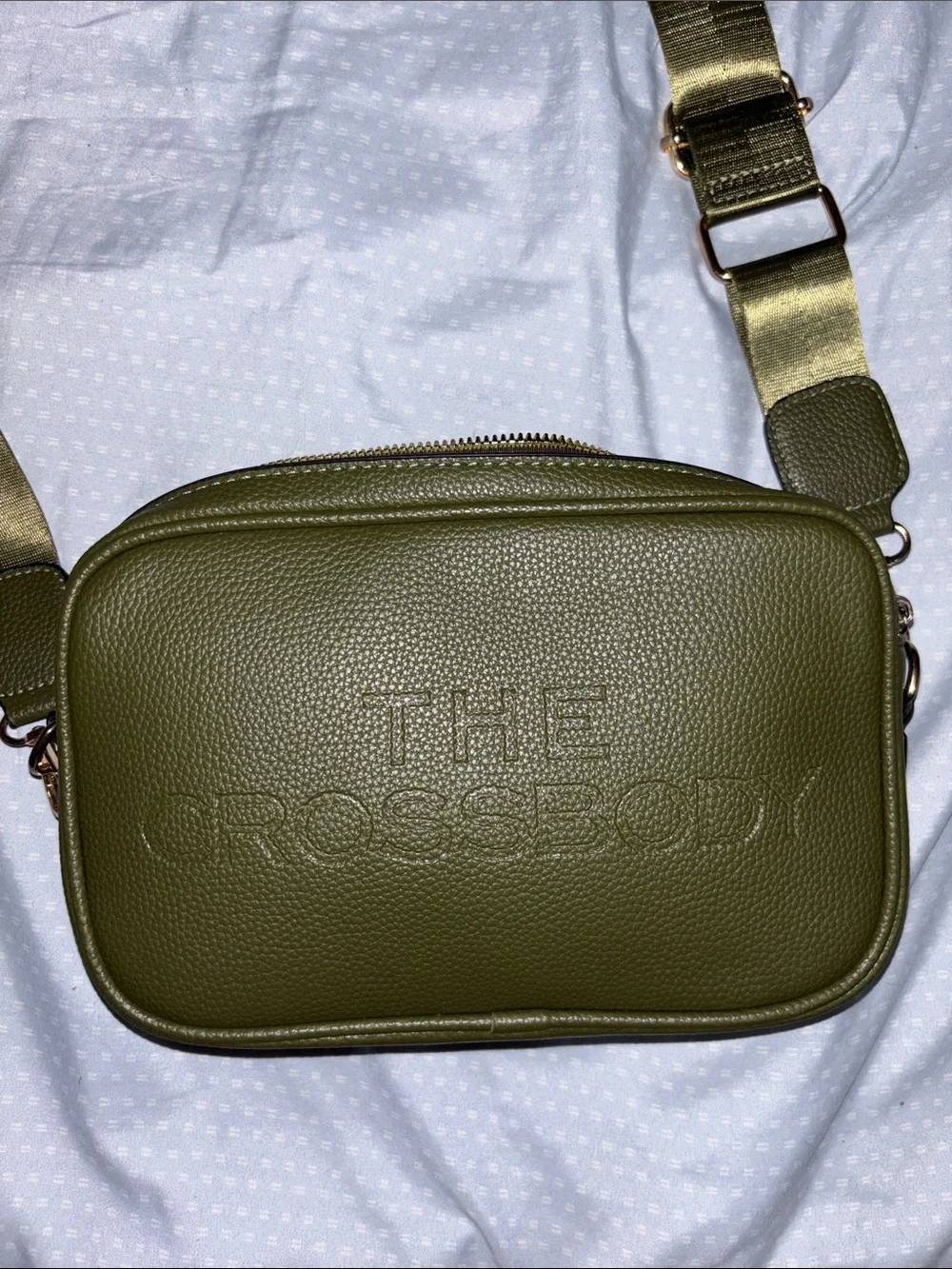 The Crossbody Olive Green Men’s Crossbody Bag